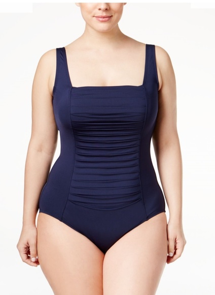 calvin klein plus size swimwear